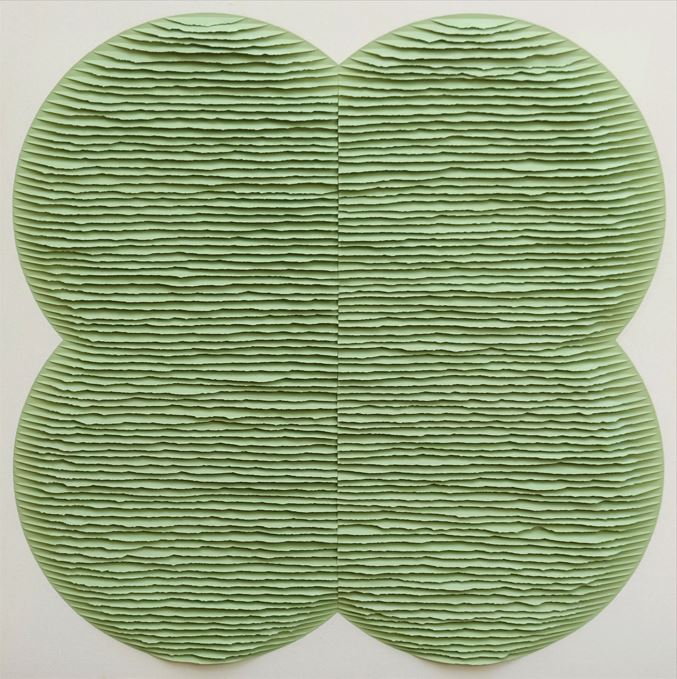flor verde