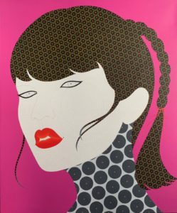 Retrato femenino. Acrilico sobre lienzo. 120 x 100 cm (4)