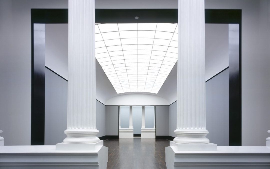 Hall with Columns. Old National Gallery, Berlin