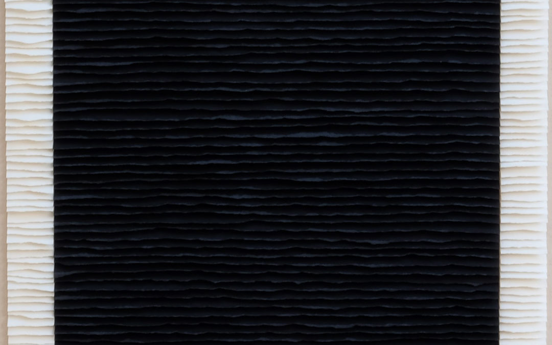 Black square on white