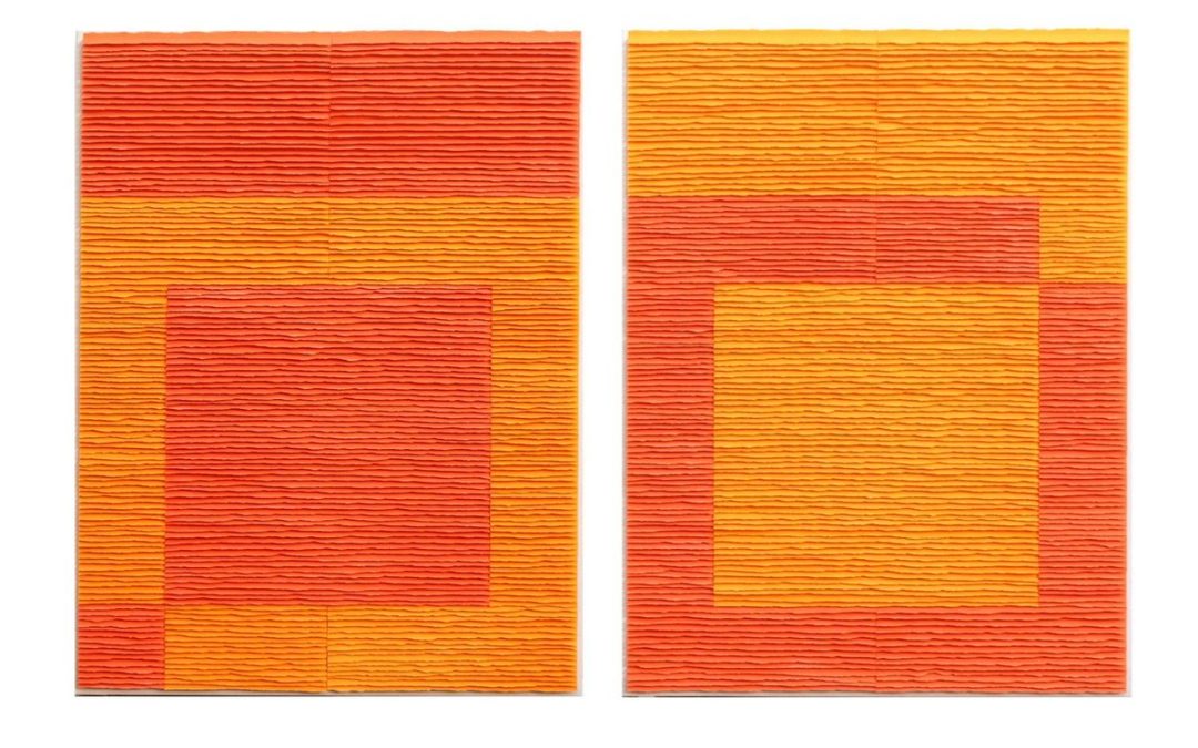 Orange Diptych