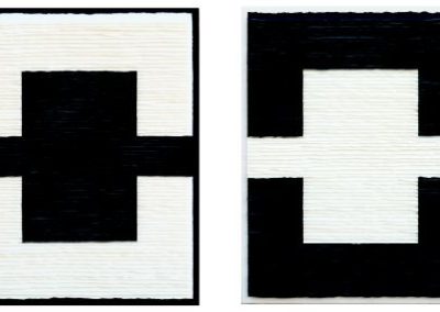 Geometric Diptych