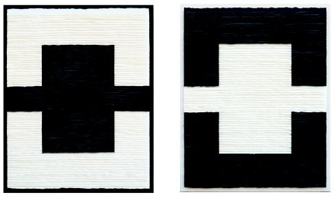 Geometric Diptych