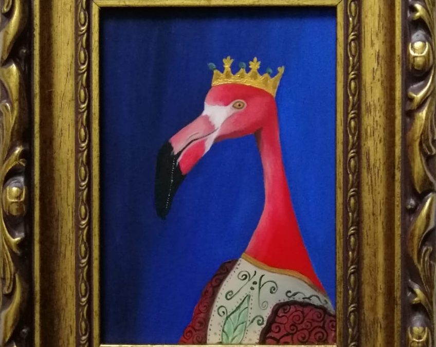 Portrait of Queen Flamingia