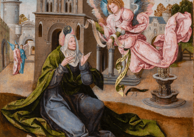 La anunciación de Santa Ana