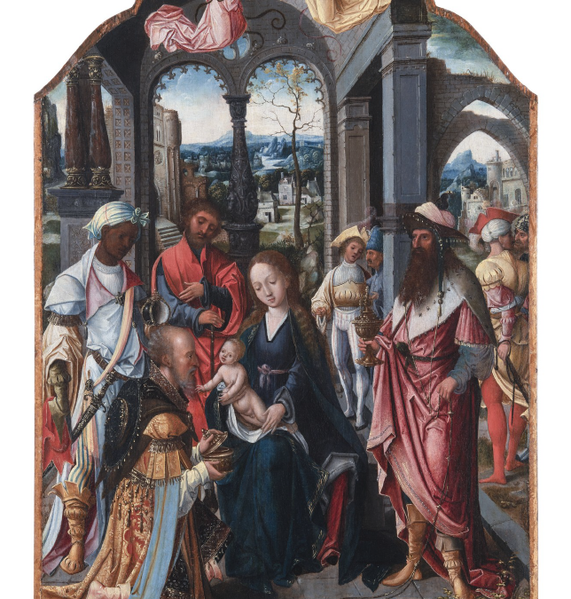 La Adoración de los reyes magos
