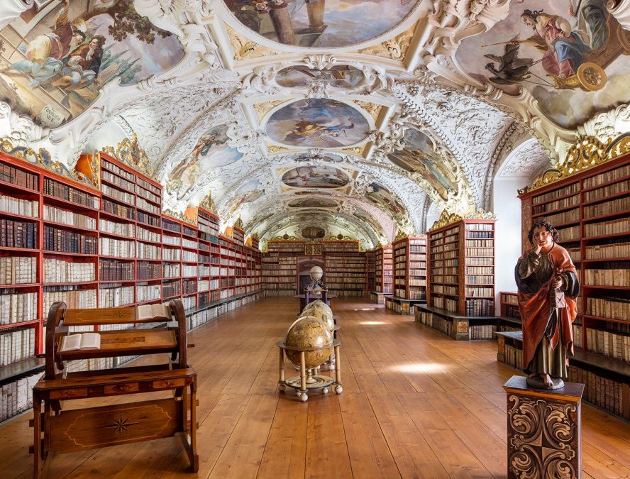 St. John with Girdle Book. Strahov Abbey Library, Prague