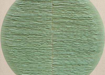 Pastel green circle