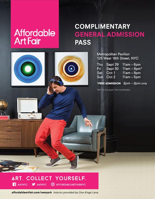 Affordable Art Fair New York Fall 2016