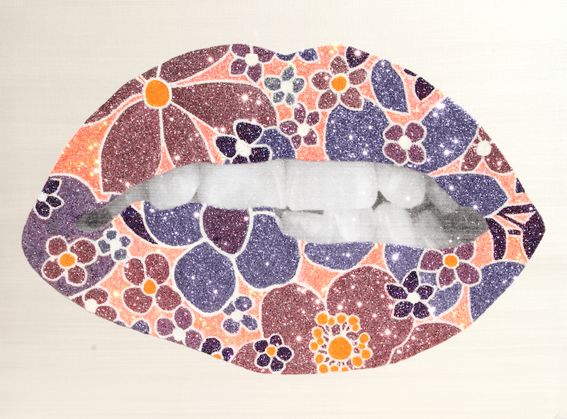 Flower Power Hot Lips