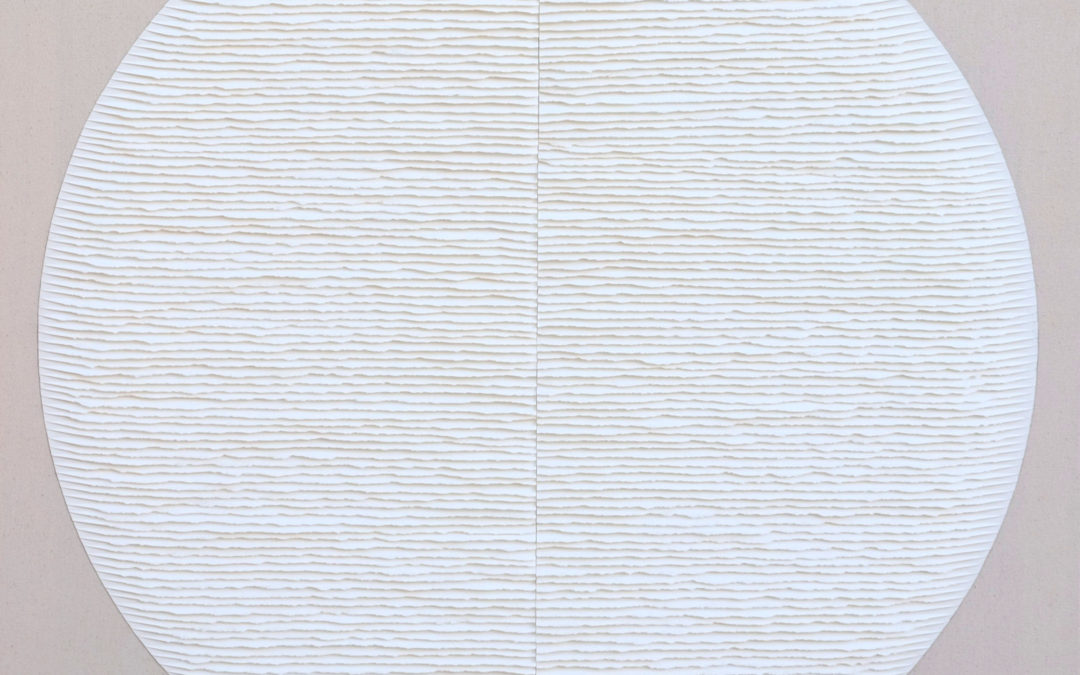 White circle