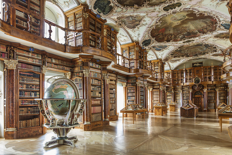 Abbey Library of Saint Gallen, Switzerland