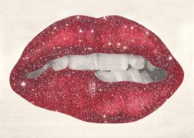 Neon Pink Hot Lips
