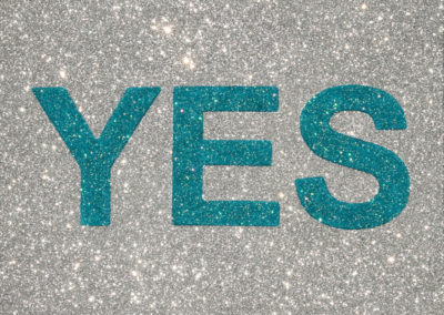 Silver Blue Yes