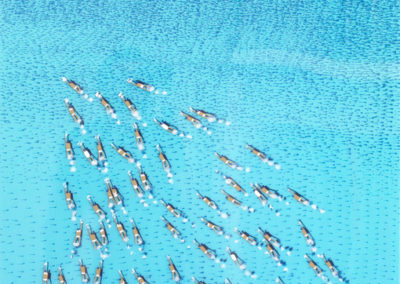 Swimmers 489 Isla Puerto Rico blue waters