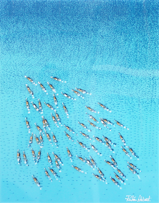 Swimmers 489 Isla Puerto Rico blue waters