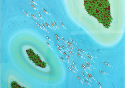 Swimmers 761 The Berry Islands blue waters