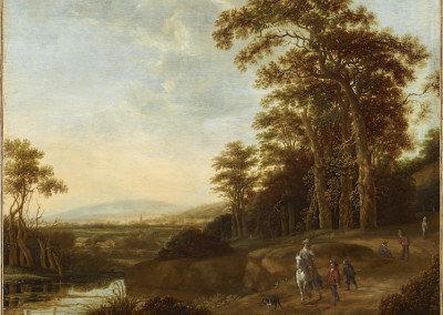 Wooded Landscape with Figures