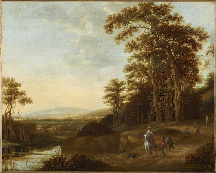 Wooded Landscape with Figures