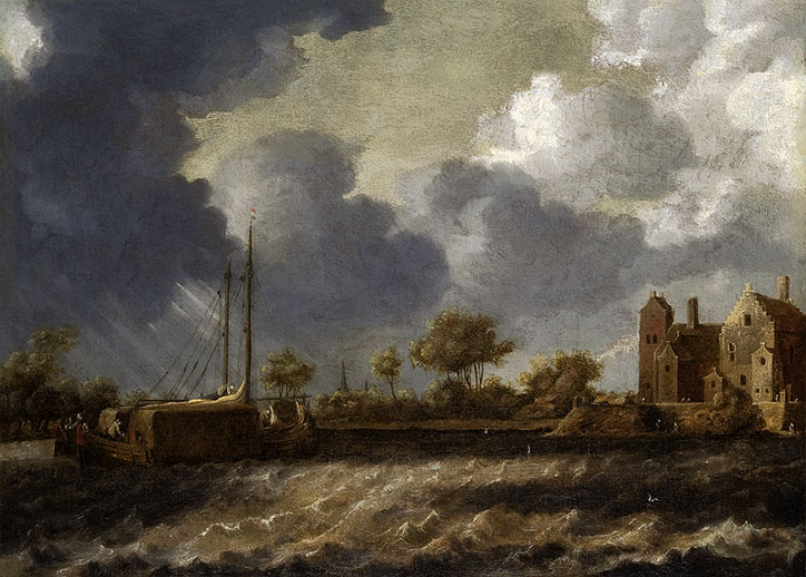 Boats Navigating through Channel