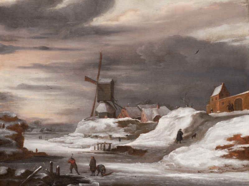 Winter Landscapes with Figures