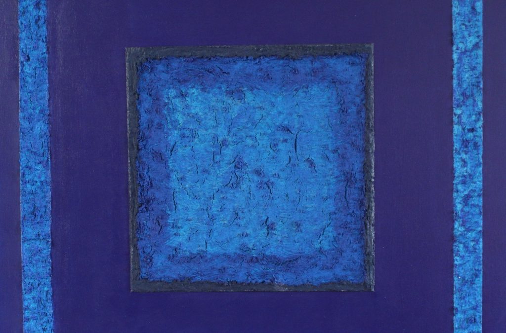 Bicolor blue texture